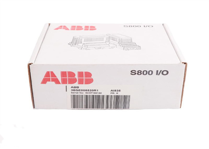 AI835 3BSE008520R1 ABB AI835 Analog input 8 ch Thermocouple mV Module 0.2 kg