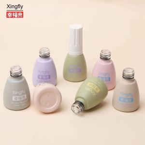 Wholesale Clear 12ml Luxury Empty Gel Glass Nail Polish Bottle Custom Logo Square Nail Polish Bottle from china suppliers