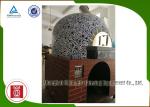 Napoli Gas Italy Pizza Oven Ceramic Tiles Lava Rock Baseplate , Commercial Pizza