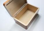 Pine Wood Handmade Wooden Boxes Nature Color Varnished For Gift Packaging