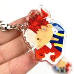 Customized Logo Epoxy Anime Figure Make Your Own Acrylic Keychain Charms