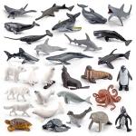 XYZ Company Sea Animal Figure Set Educational Sea Animals Toy Collection