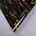 Waterproof Self Adhesive Marble Wall Stickers Wallpaper for Kitchen Countertop