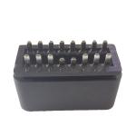 J1962 OBD2 OBD Car Connector Socket 16 Pin Compatible Black Color