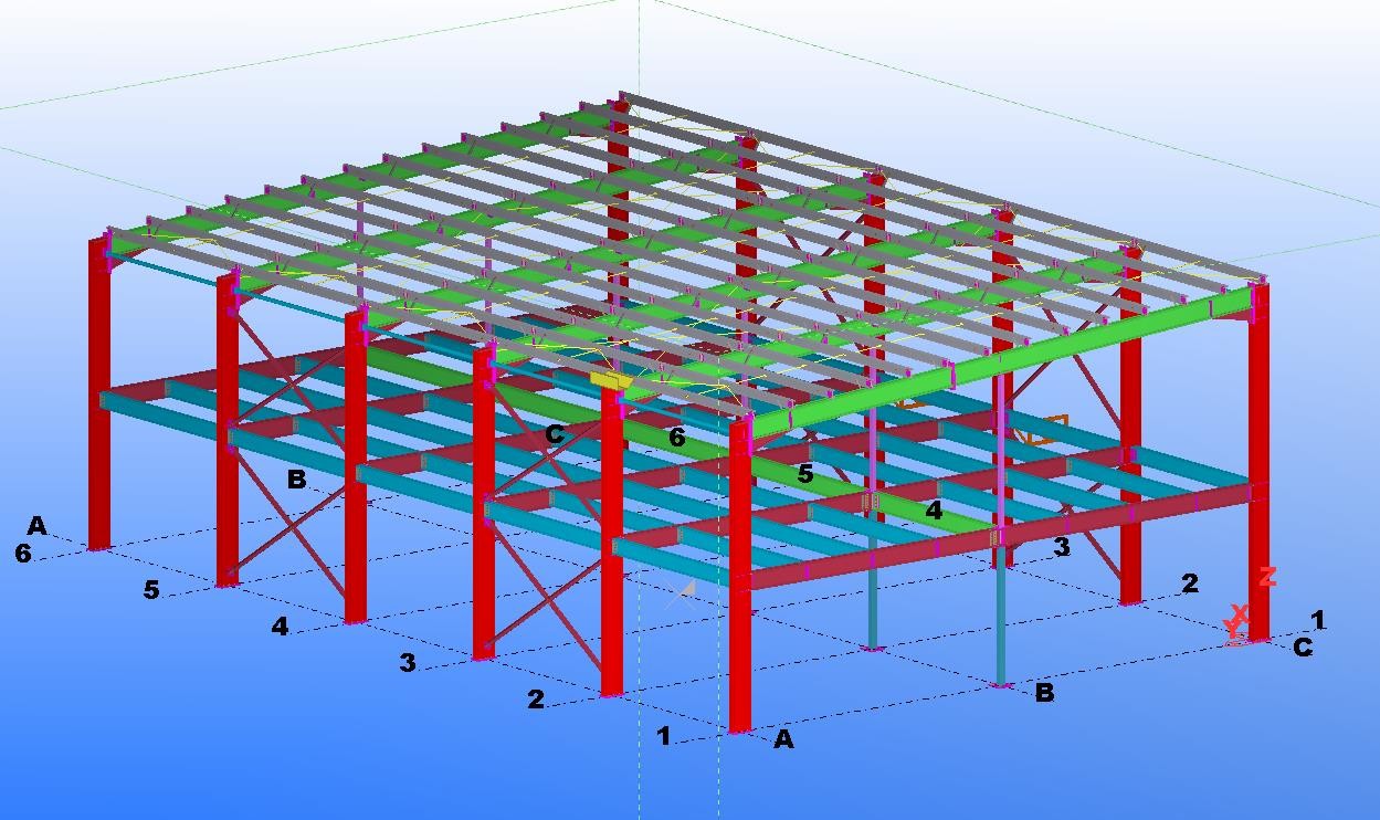 Corrugated Steel Sheet Cladding Steel Structure Warehouse Design And Fabrication Solution
