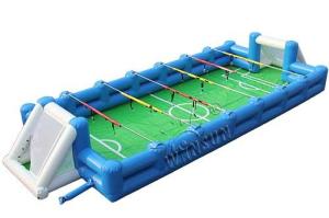 Wholesale Inflatable Human Table Football 15x6m With High Efficiency Air Blower from china suppliers
