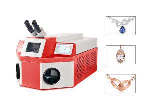 Wholesale Desktop Gold Silver Laser Soldering Machine , YAG Laser Welding Machine 150W from china suppliers