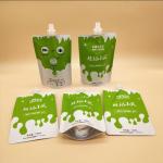 Biodegradable Custom Printed Stand Up Pouches Liquid Baby Milk / Jelly Food