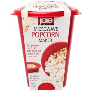 Wholesale FDA Glass Microwave Popcorn Maker , Red Micro Popcorn Popper 16 * 16 * 16 from china suppliers