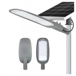 China 100w 150w Solar Powered Street Lamp Aluminum Alloy Smart Cob Unibody on sale