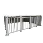 UV Resistance Fiberglass Fence Posts FRP Fence For Outdoor And Indoor