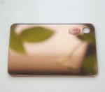 Green Blue Pink Gold Color Wall Acrylic Mirror SheetBoard Panel Plexiglass