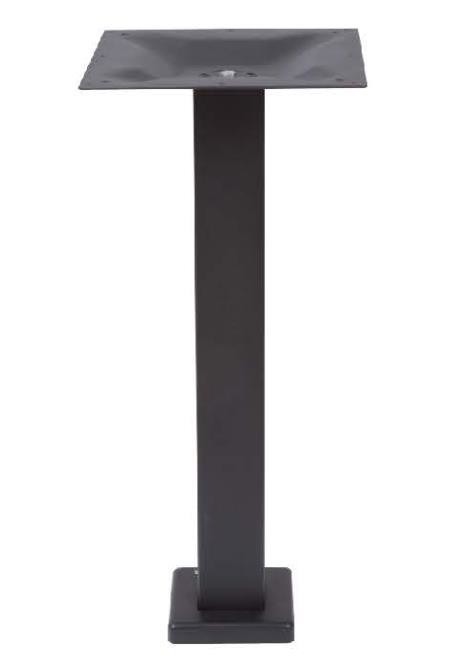 Bolt Down Restaurant Table Bases Cast Iron Powder Coated Finish Cheap Furniture