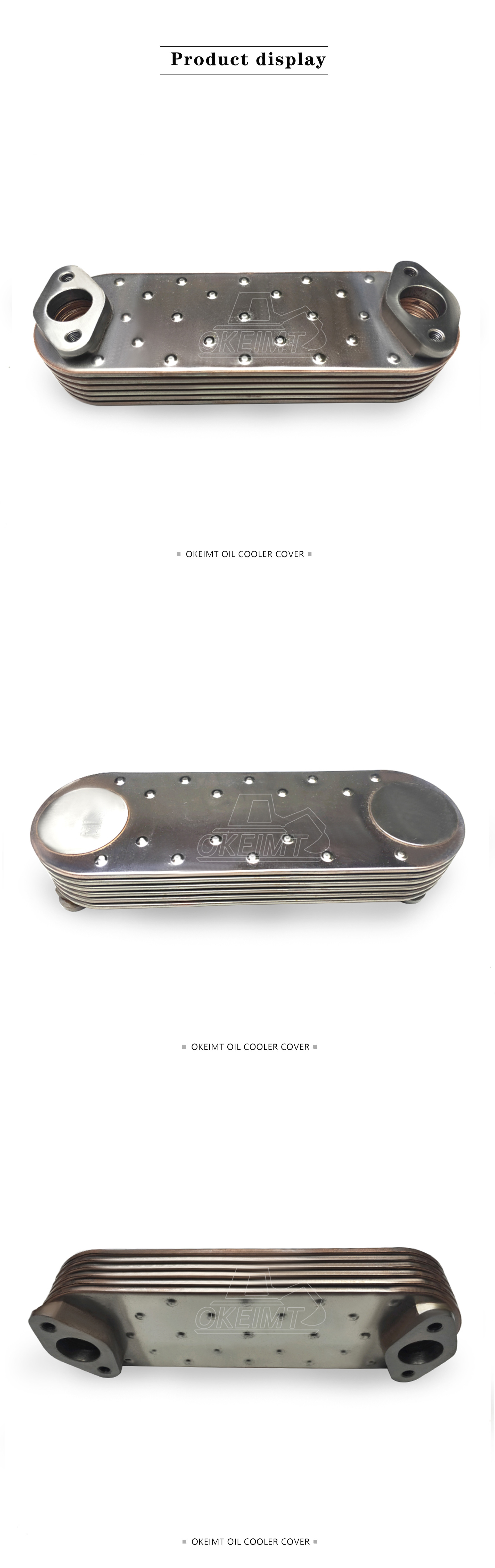9269092 Oil Cooler Cores For Liebherr D904NA D904T D904TB D914T D914TI