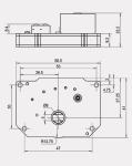 Brass Mini Motorized Ball Valve Motor Actuator 4.5NM DN32