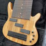 Custom 17 Strings Neck Through Body Electric Bass Guitar with Rosewood