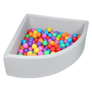 Wholesale Thickness 5cm Fan Shape Foam Play Ball Pit For Toddlers Kids from china suppliers