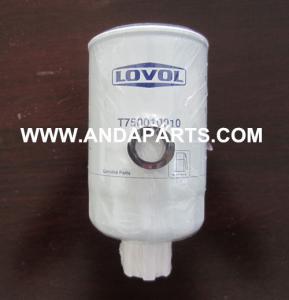 Wholesale GOOD QUALITY LOVOL FUEL FILTER T750010010 from china suppliers