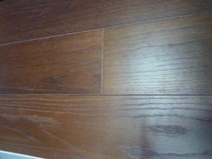 Wholesale Fumed Red Oak Engineered Flooring(UV lcauer, brushed) from china suppliers