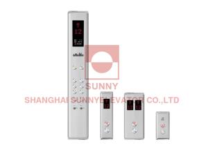 Wholesale Duplex Elevator Cop Lop Chrome Plated Elevator Button Panel For Elevator Parts from china suppliers