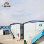 Construction Site Small Prefab Houses Good Weather Resistance Rainproof