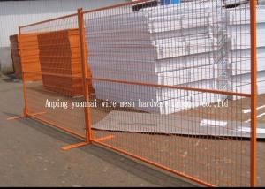 Wholesale Hot Dipped Galvanized Wire Fence Panels , Movable Fence Temporary Fence from china suppliers