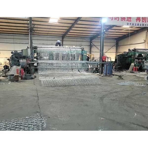 2.7mm Wire Diameter Plain Weave Gabion Basket For Riverbank Protection