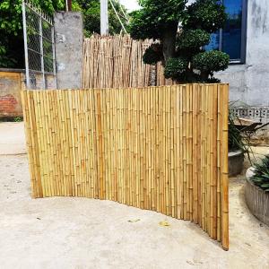 Wholesale Smoked Decorative Bamboo Fence Screen Fencing For Nursery Garden Green House from china suppliers
