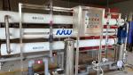 RO UF Ultra Pure Water System FRP SS Desalination Rate 97%