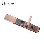 Fingerprint Digital Electronic Door Locks Keypad Sliding Cover Protection