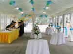 500-2000 People Outdoor Wedding Tent Aluminum Alloy Clear Span Party Event Tent