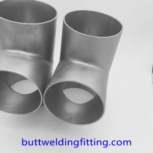 Wholesale Chlorination Systems Seamless Stainless Steel Pipe Tee Fittings Excellent Resistance from china suppliers