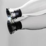 46 Oz Hand Blown Glass Water Pitcher Heat Resistant 1300ml With Drip Free Lid