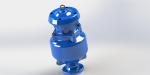 Sewage Water System DN50-DN200 Ductile Iron Sewage Air Valve For Municipal