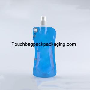 Wholesale Water bag liquid pouch spout plastic drink bag foldable portable from china suppliers