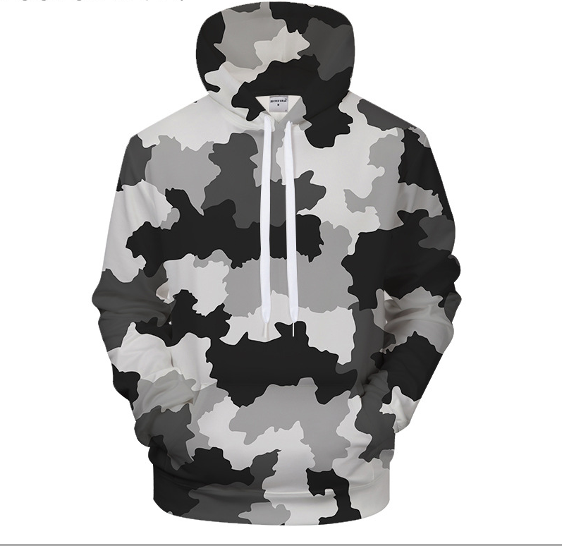 Hot sale custom polyester fleece pullover casual wholesale hoodies hunting camouflage clothing