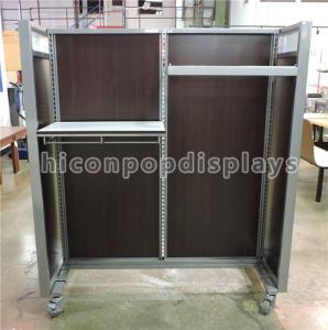 Wholesale Freestanding Retail Clothing Racks Commercial Garment Shop Display Stand Movable from china suppliers
