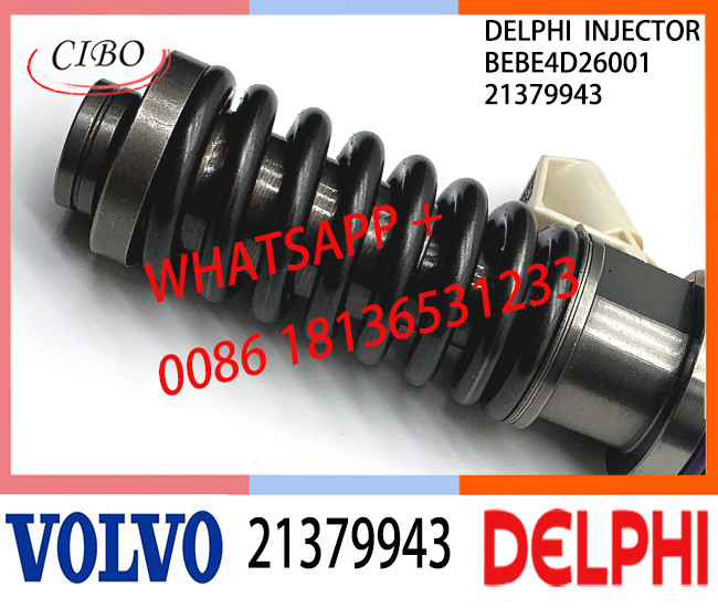 21379943 BEBE4D26001 Fuel Diesel Injector 21379943 BEBE4D26001 E3.18 for VOL PENTA MD13 900 TIER3 MARINE