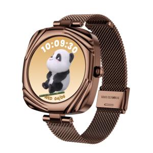 Wholesale AW5 Women's Fashion Smart Watch 1.09 Inch AMOLED Square BT Call Female Health from china suppliers