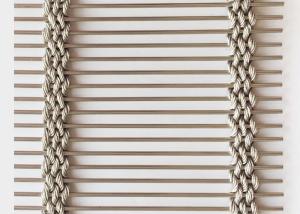Wholesale Weave 7mm Stainless Steel Architectural Mesh Building Facade Metal Mesh Curtain from china suppliers