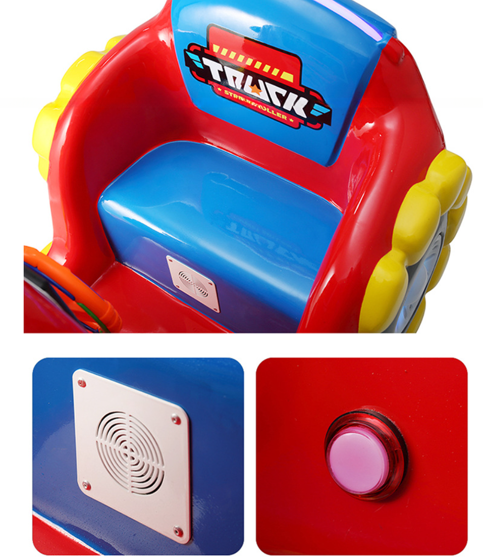 Dreamland Coin Operated Engineering Vehicle Children Kiddie Rides Game Machine Arcade Kiddie Riding Game Machine