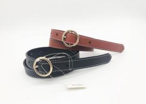 Wholesale Cute Ladies Genuine Leather Belt For Pants With Fashion O - Ring Buckle from china suppliers