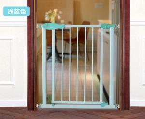 Wholesale Unique Door Babies Safety Gates / Child Safety Gates For Stairs Green from china suppliers