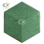 3D Lightweight Hexagon Sound Tiles , Odorless Hexagonal Acoustic Wall Panels