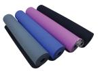 Durable Fitness Exercise Mat ,Natural Rubber TPE Surface Yoga Sweat Mat Unique