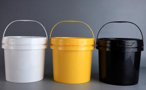 Wholesale Durability Ensured Round Plastic Bucket Thickness 0.8-1.5mm 4L Capacity from china suppliers