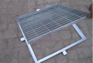 Wholesale 303 Walkway Channels Galvanized Safety Grating Non Slip Perforated Stair Treads Metal Grate from china suppliers