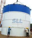 Bulk Powder Cement Storage Silo Easy Transportation 3100-8000mm Diameter