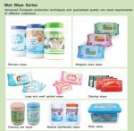 36 Pcs Lemon Flavor Kitchen Cleaning Wet Wipes 70g Spunlace Nonwoven Fabric