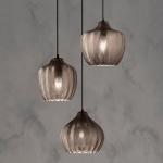 LED Glass Hanging Light Bedside Table Chandelier For Living Room Dining Bar